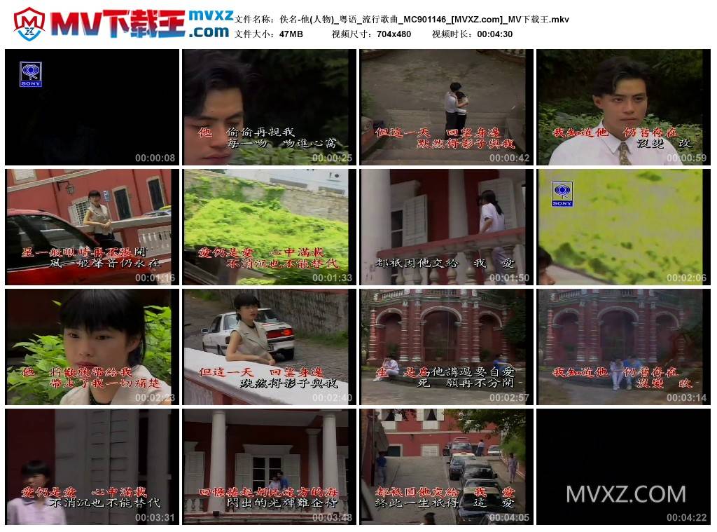 佚名-他(人物)_粤语_流行歌曲_MC901146